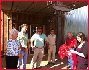 Los Paloma Ribbon Cuttng