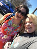 Sara and Robin at Highland Mardi Gras