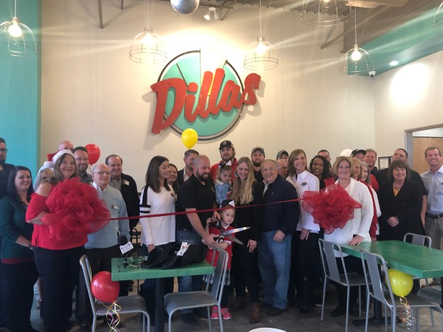 Dillas Prima Quesadillas Shreveport, LA Ribbon Cutting