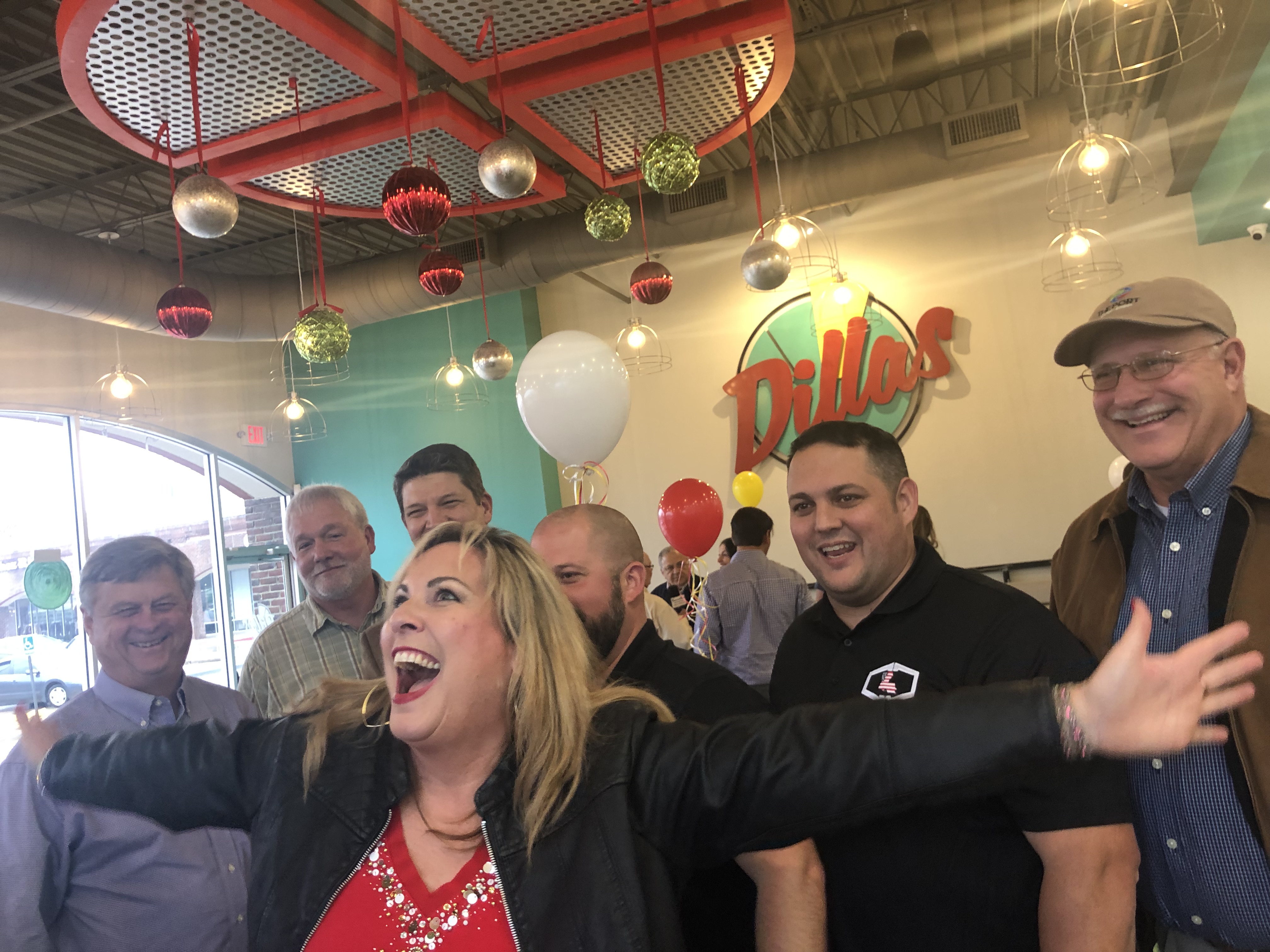 Fun at the Dillas Ribbon Cutting