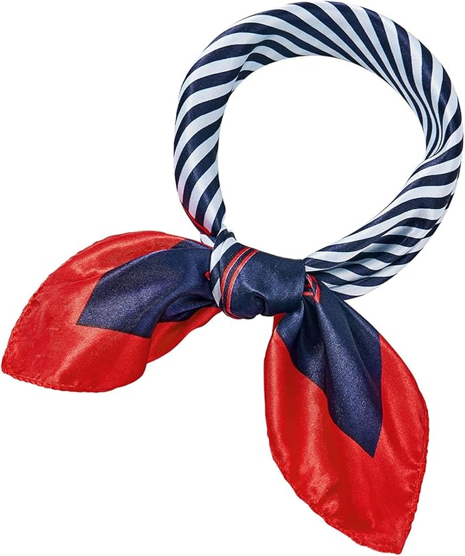 a nautical themed scarf